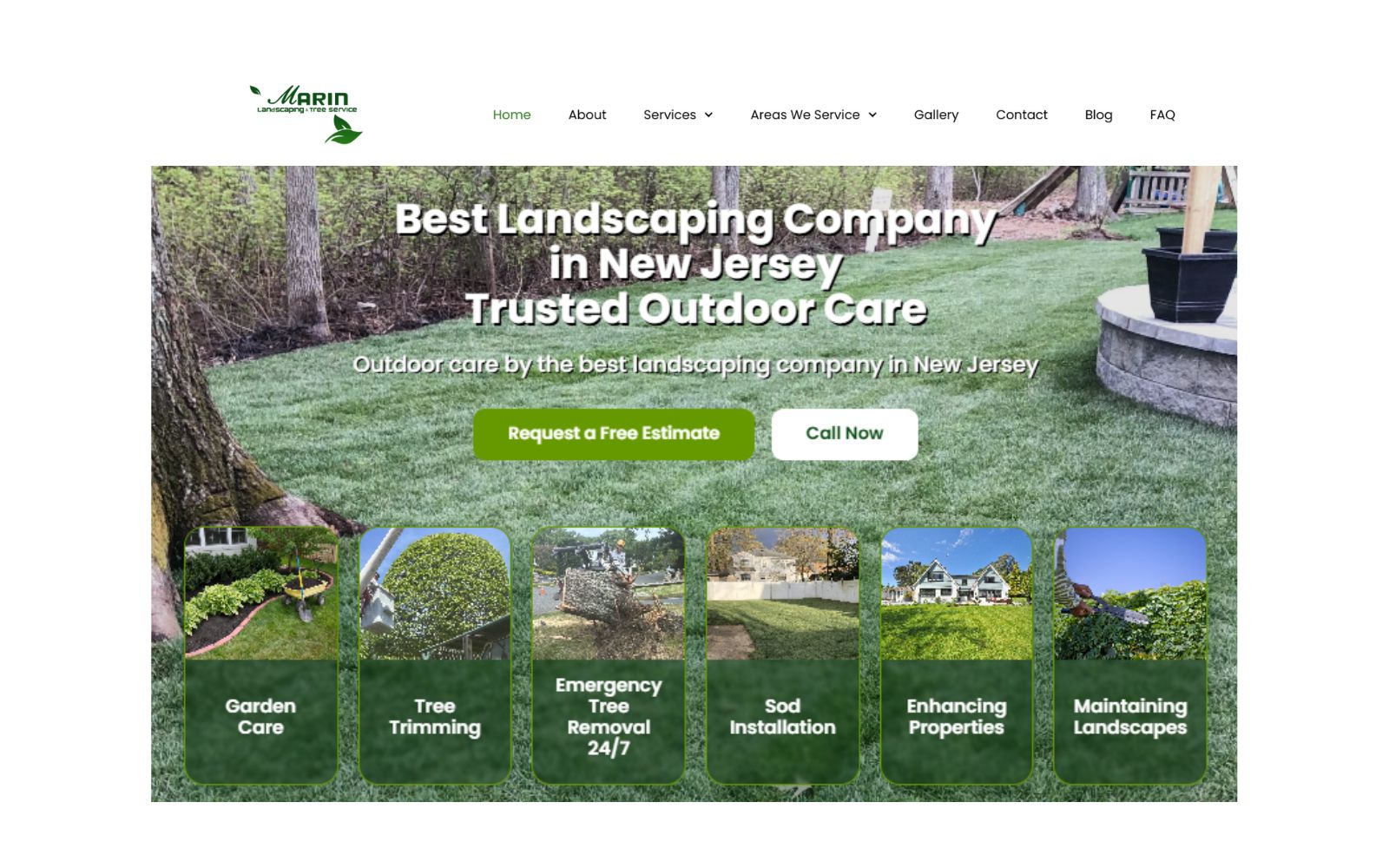 Website project thumbnail one