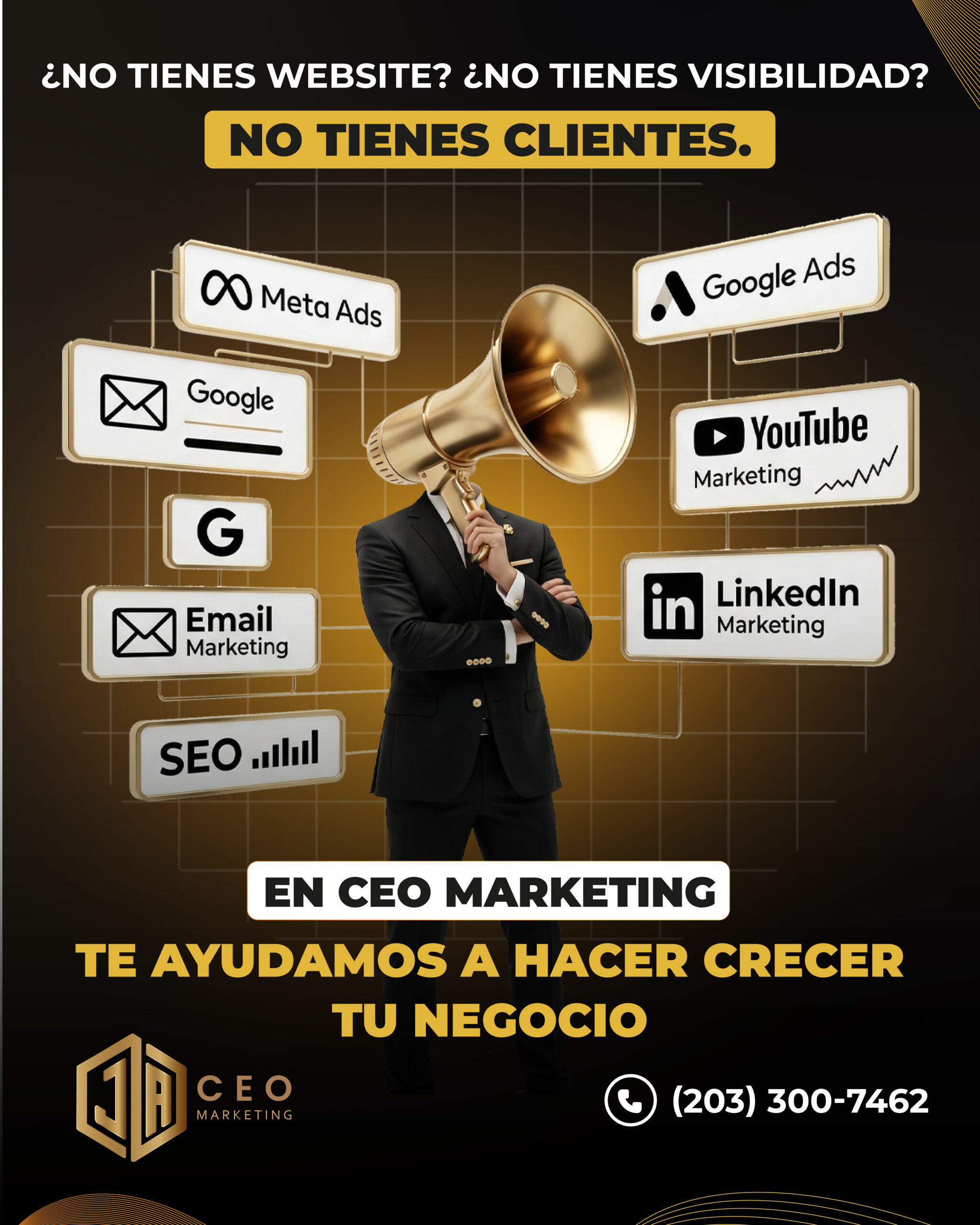 Marketing piece designed to improve visibility and authority